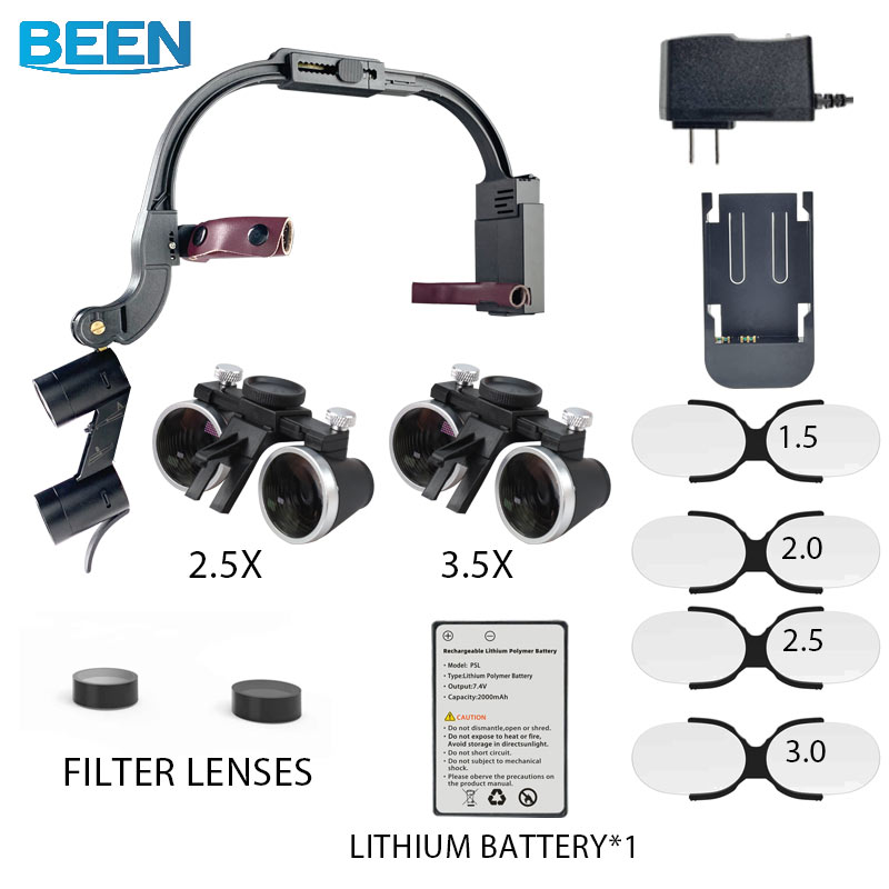Medical Lab Technology - Dental LED Head Light Lamp Loupes