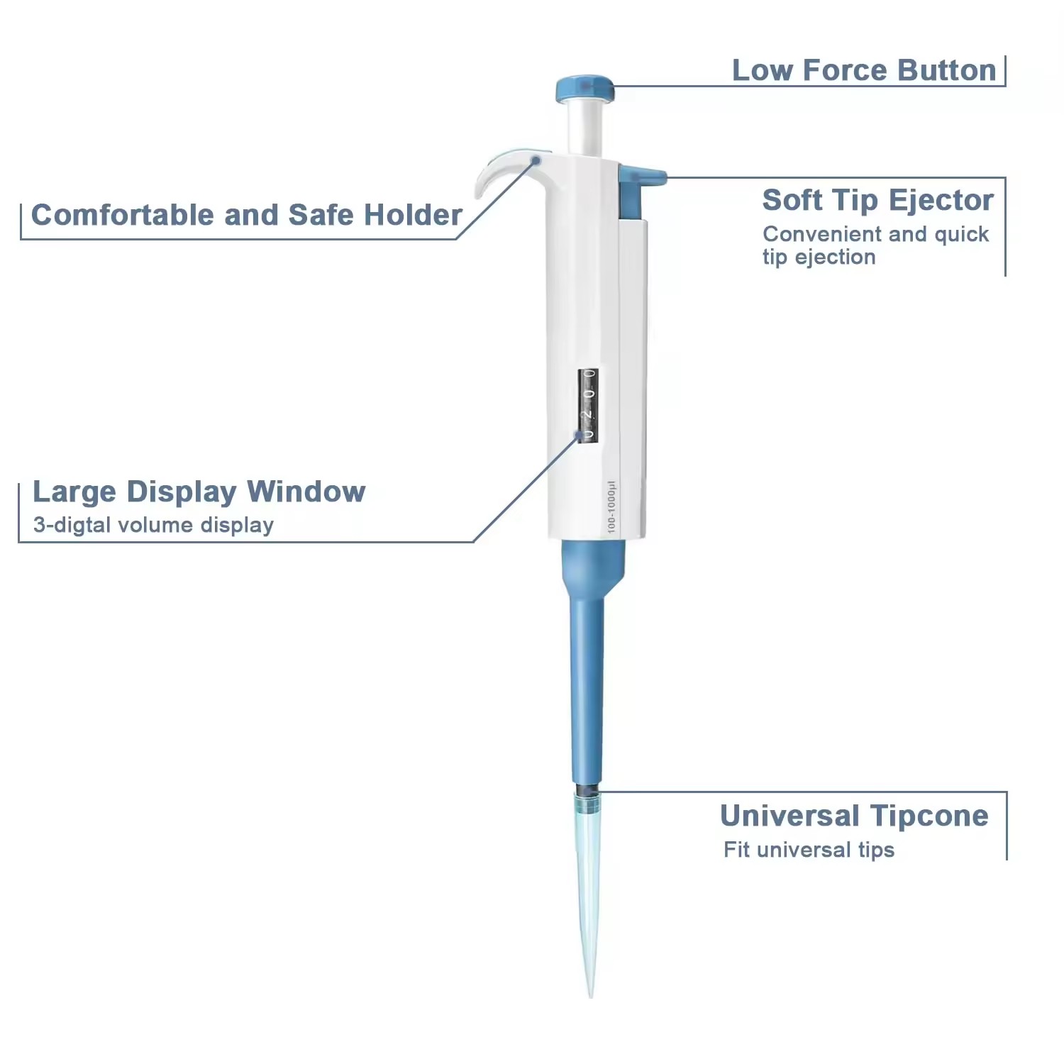IKEME Pipette Gun Digital Adju - Medical Lab Technology recension och pris