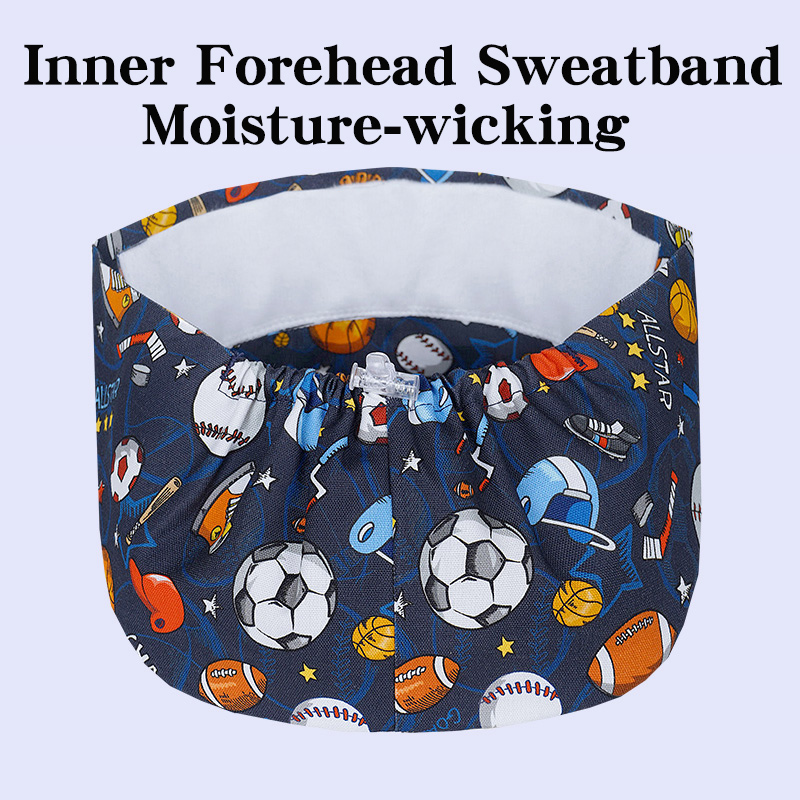 Thick Cotton Football Printed  - Medical Lab Center recension och pris