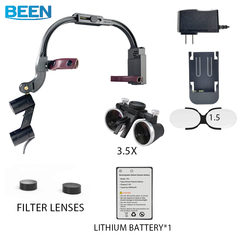 Dental LED Head Light Lamp Lou - Medical Lab Technology recension och pris