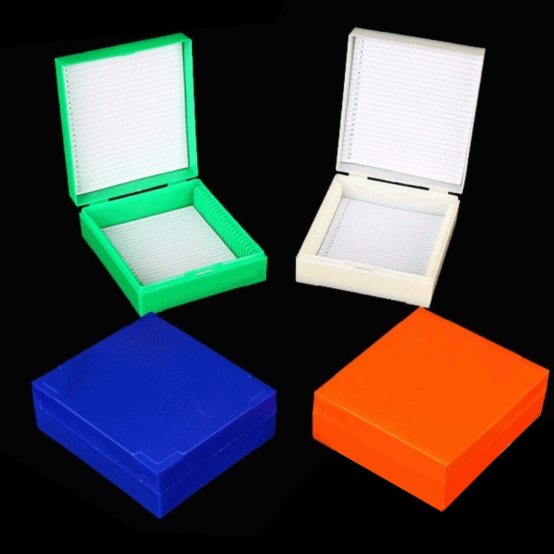 2PCS Plastic Microscope Slides - Pathology Slide Storage recension och pris