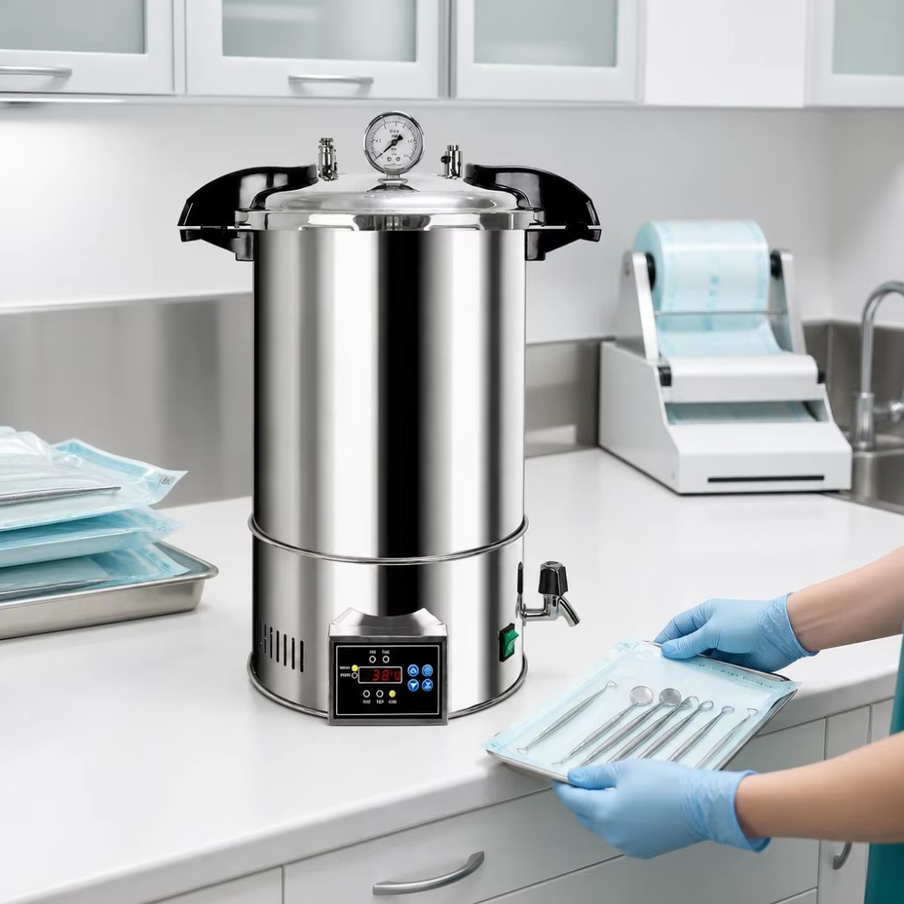 24L Digital Autoclave Steam St - Medical Lab Usa recension och pris
